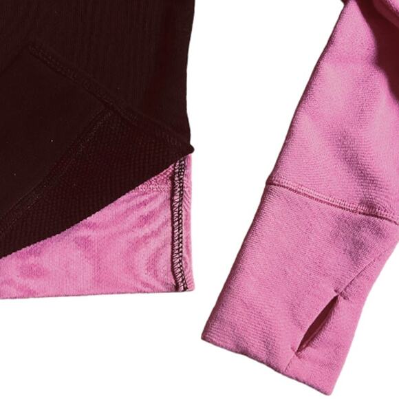Victoria's Secret SPORT Pink/Black Sweatshirt | Size XS - Picture 6 of 8